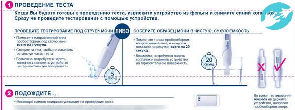 Пример использования текста для беременности в домашних условиях