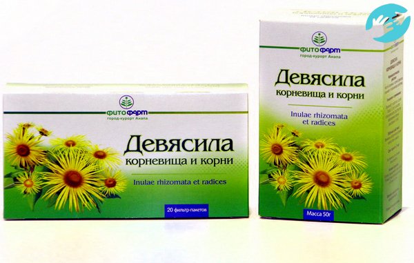 Девясил в пакетиках при задержке месячных практичнее и его проще готовить, так как заварить его нужно по принципу чая